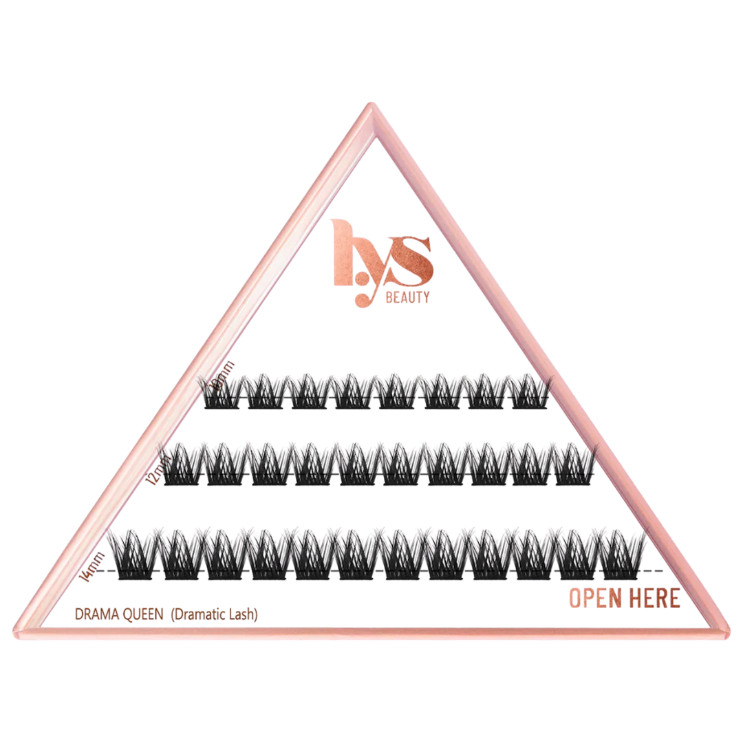 LYS Beauty Uplifted Press & Go False Lash Clusters – Drama Queen